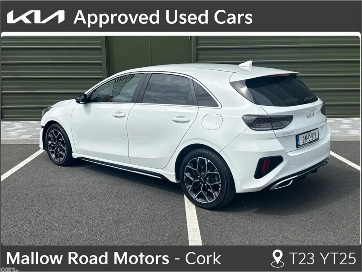 Kia Ceed Hatchback, Diesel Hybrid, 2024, White