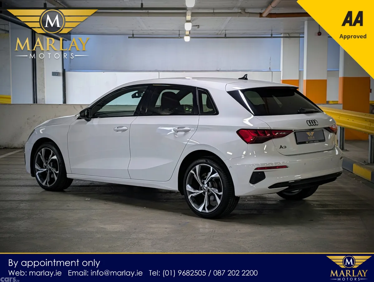 Audi A3 Hatchback, Petrol Hybrid, 2024, White