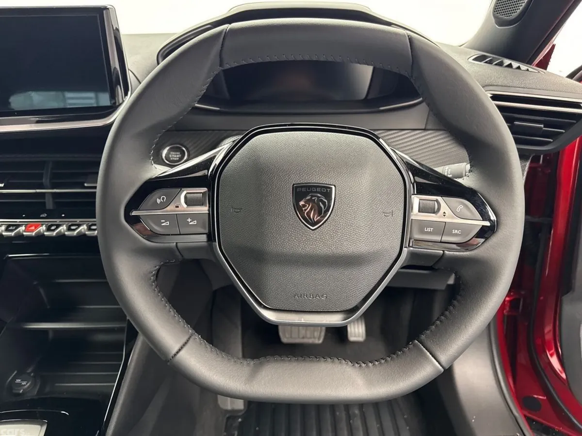 Peugeot 2008 SUV, Petrol Hybrid, 2026, Red
