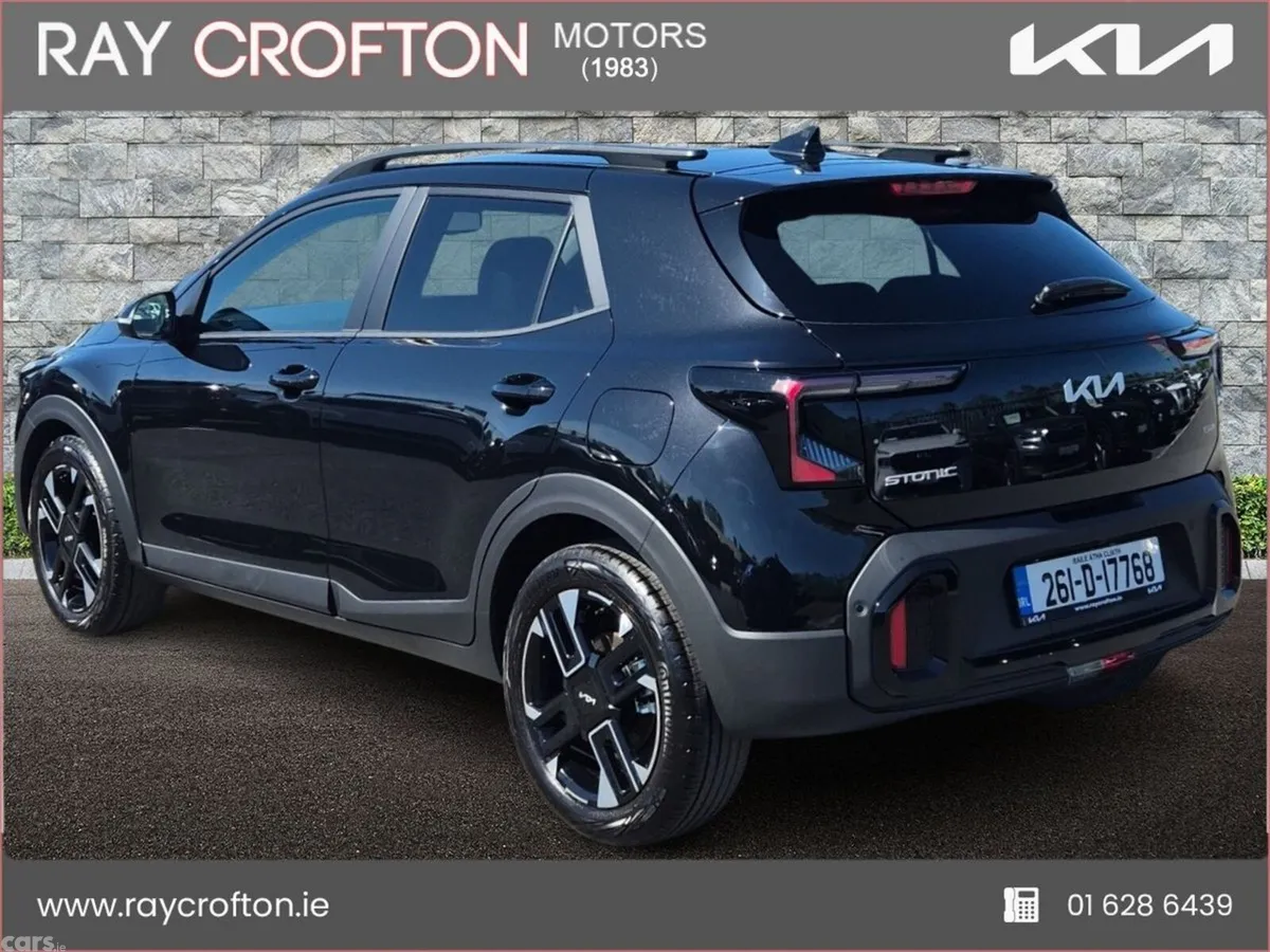 Kia Stonic Estate, Petrol Hybrid, 2026, Black