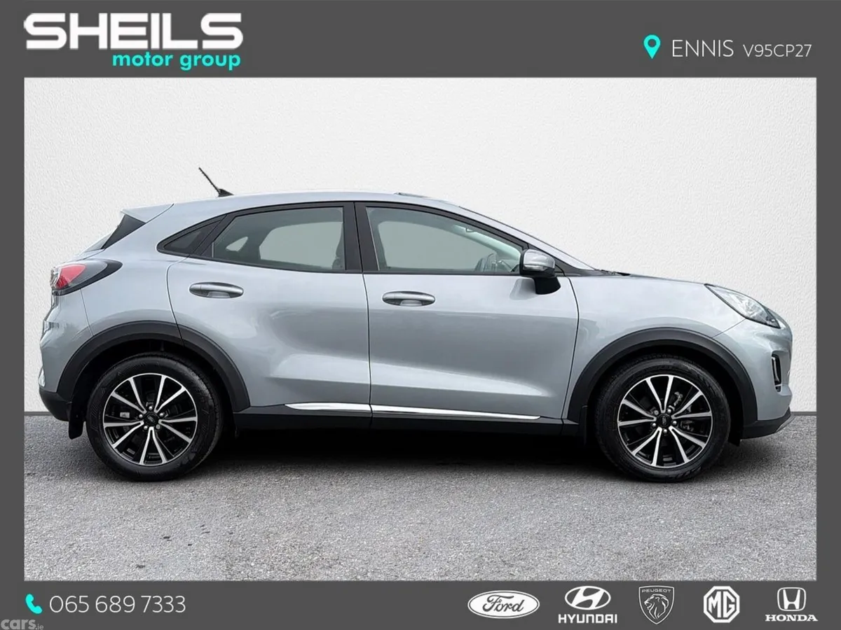 Ford Puma SUV, Petrol Hybrid, 2023, Grey