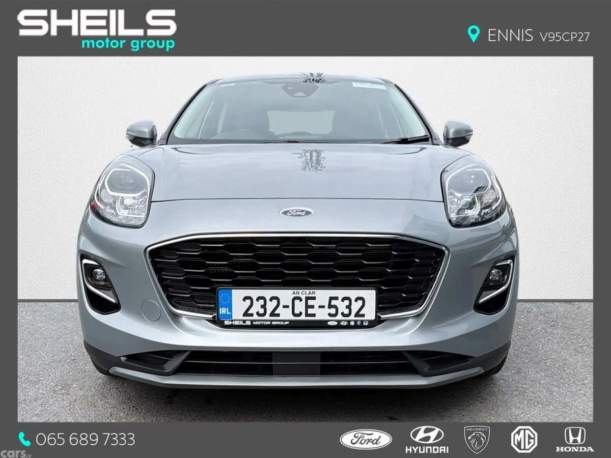 Ford Puma SUV, Petrol Hybrid, 2023, Grey