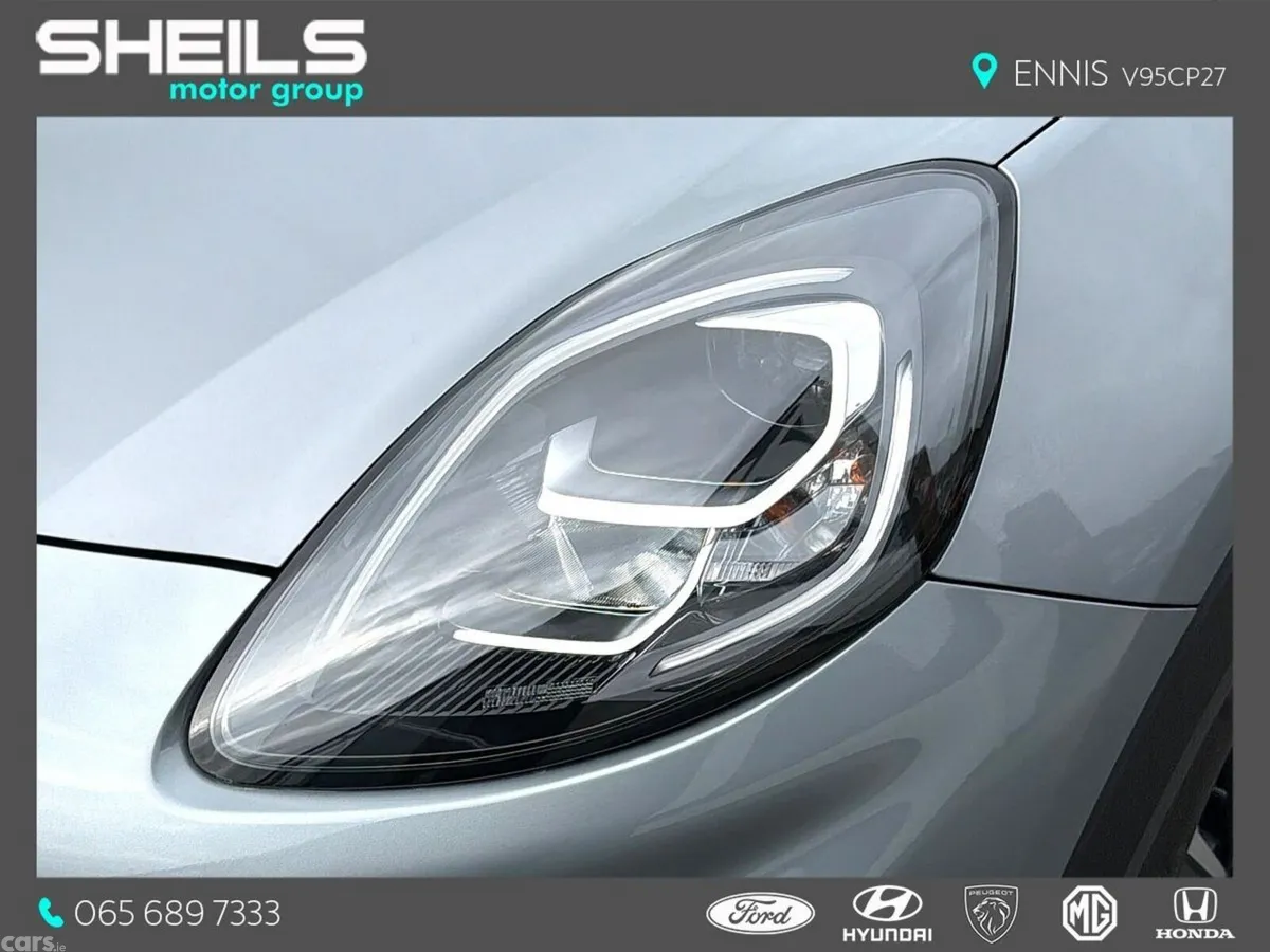 Ford Puma SUV, Petrol Hybrid, 2023, Grey