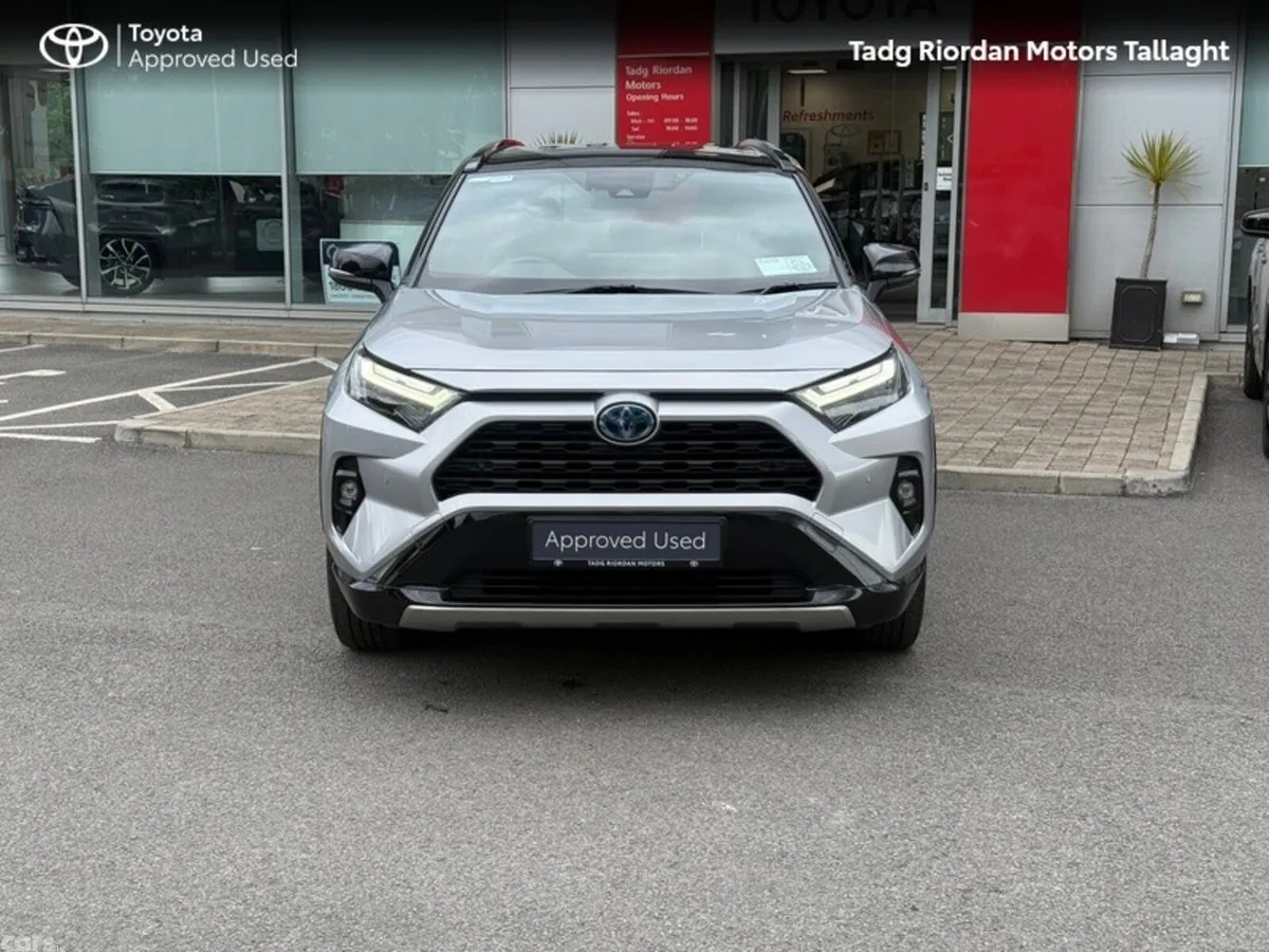 Toyota RAV4 SUV, Petrol Hybrid, 2024, Silver