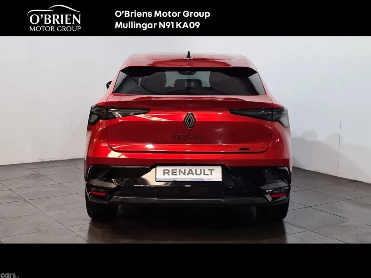 Renault Rafale SUV, Petrol Hybrid, 2026, Red
