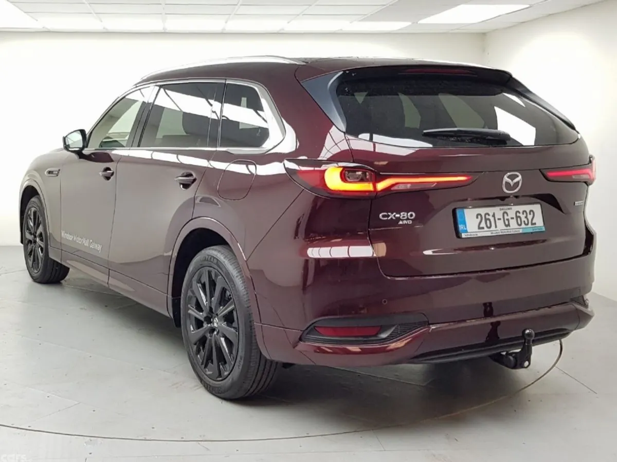 Mazda CX-80 SUV, Diesel, 2026, Red