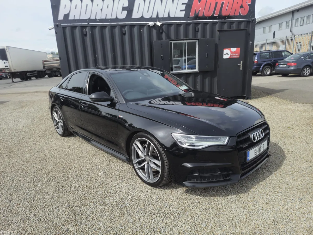 Audi A6 Saloon, Diesel, 2018, Black