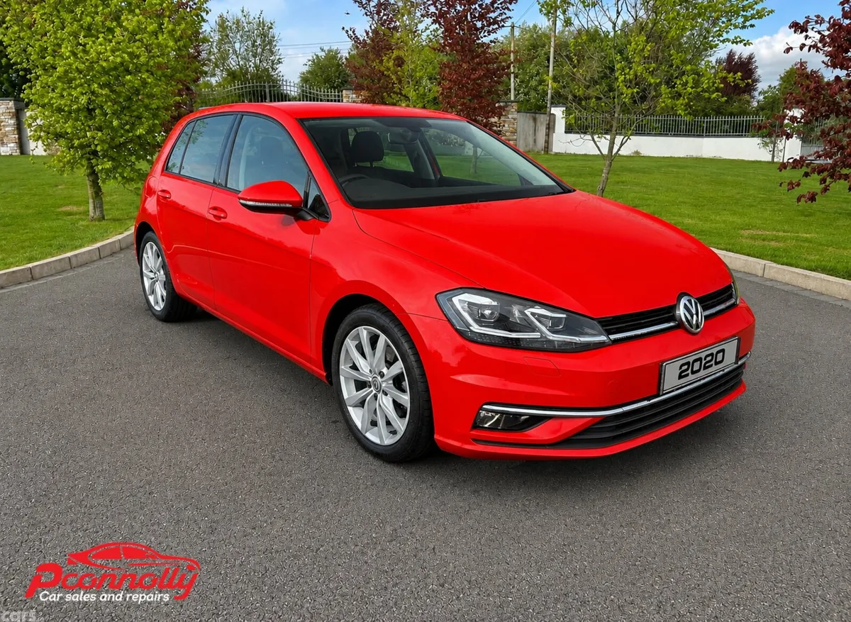 Volkswagen Golf Hatchback, Diesel, 2020, Red