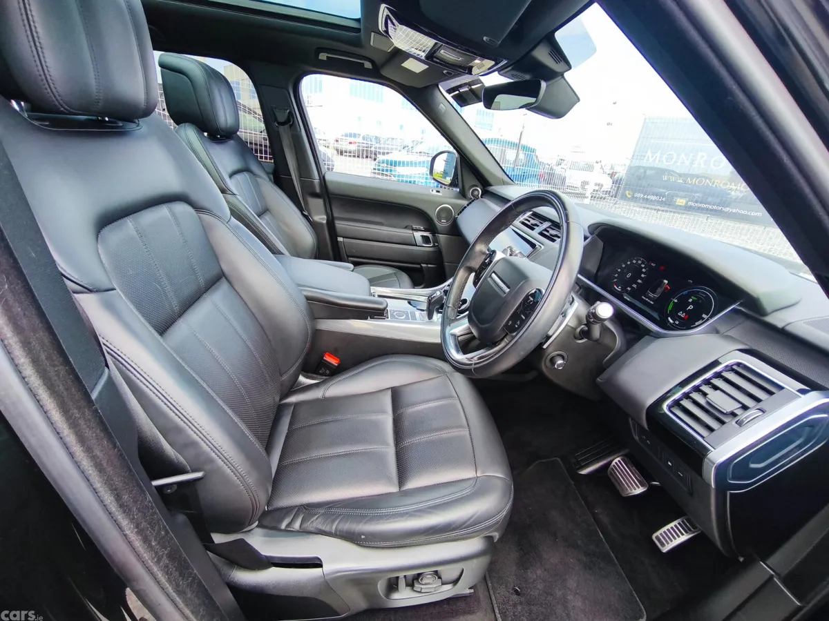 Land Rover Range Rover Sport SUV, Petrol Plug-in Hybrid, 2021, Black