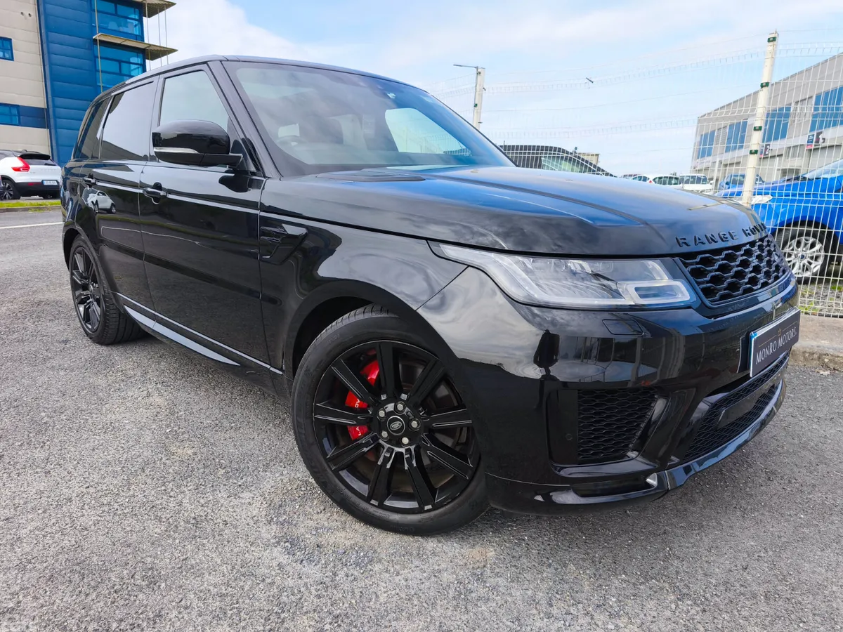 Land Rover Range Rover Sport SUV, Petrol Plug-in Hybrid, 2021, Black