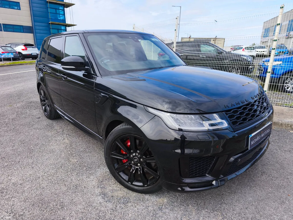 Land Rover Range Rover Sport SUV, Petrol Plug-in Hybrid, 2021, Black