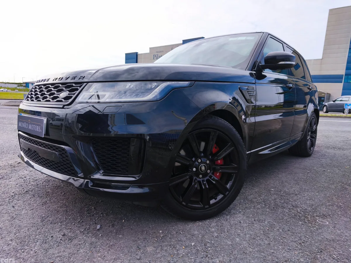 Land Rover Range Rover Sport SUV, Petrol Plug-in Hybrid, 2021, Black