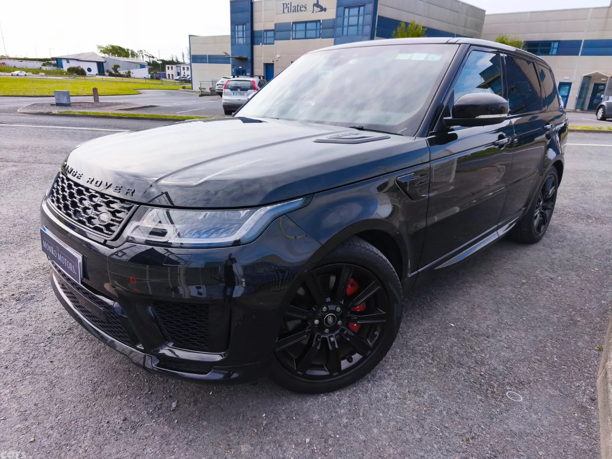 Land Rover Range Rover Sport SUV, Petrol Plug-in Hybrid, 2021, Black