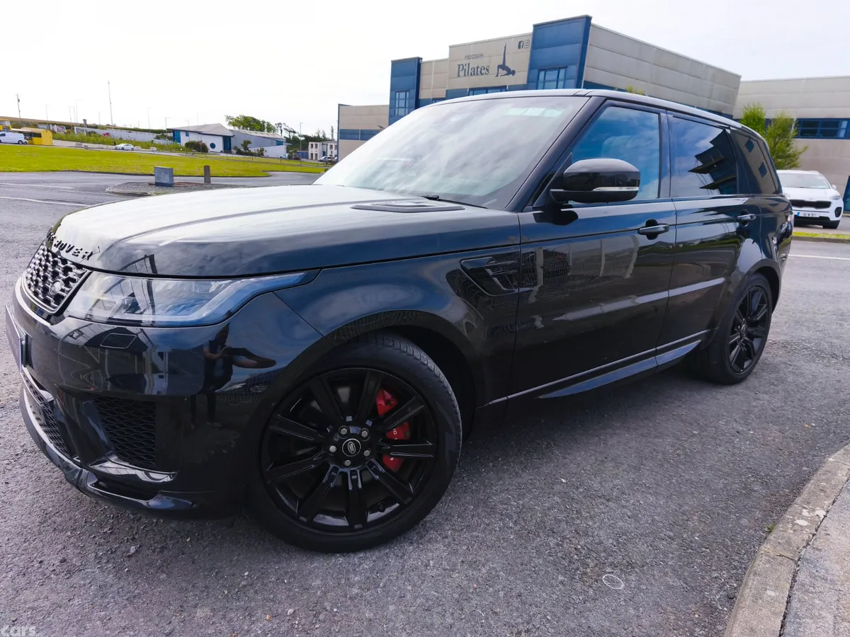 Land Rover Range Rover Sport SUV, Petrol Plug-in Hybrid, 2021, Black