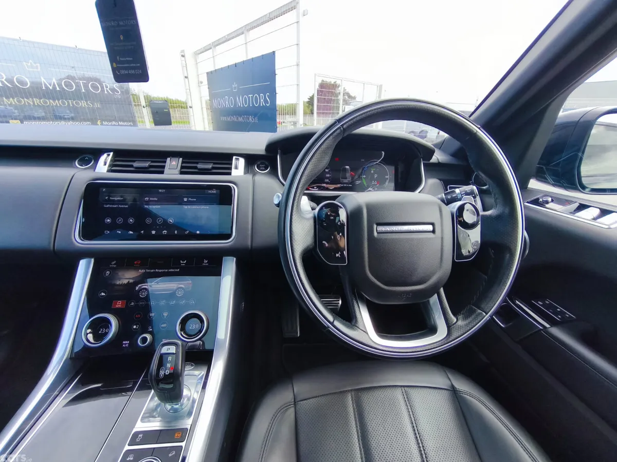 Land Rover Range Rover Sport SUV, Petrol Plug-in Hybrid, 2021, Black