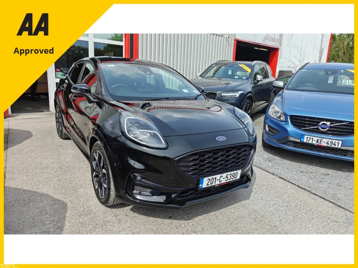 Ford Puma MPV, Petrol Hybrid, 2020, Black