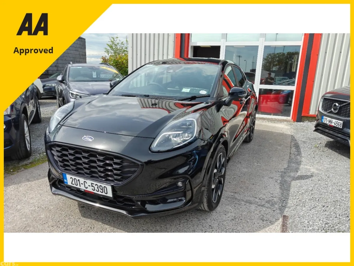 Ford Puma MPV, Petrol Hybrid, 2020, Black
