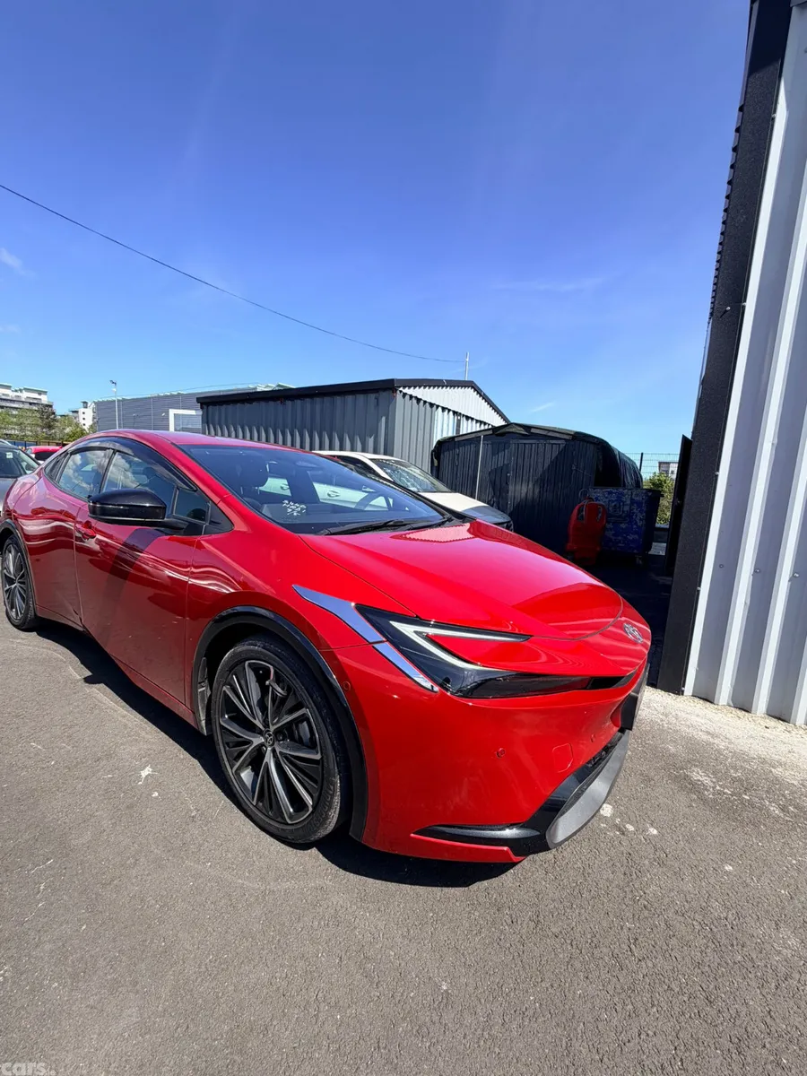 Toyota Prius Hatchback, Petrol Hybrid, 2023, Red
