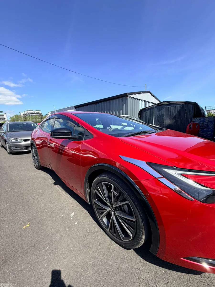 Toyota Prius Hatchback, Petrol Hybrid, 2023, Red