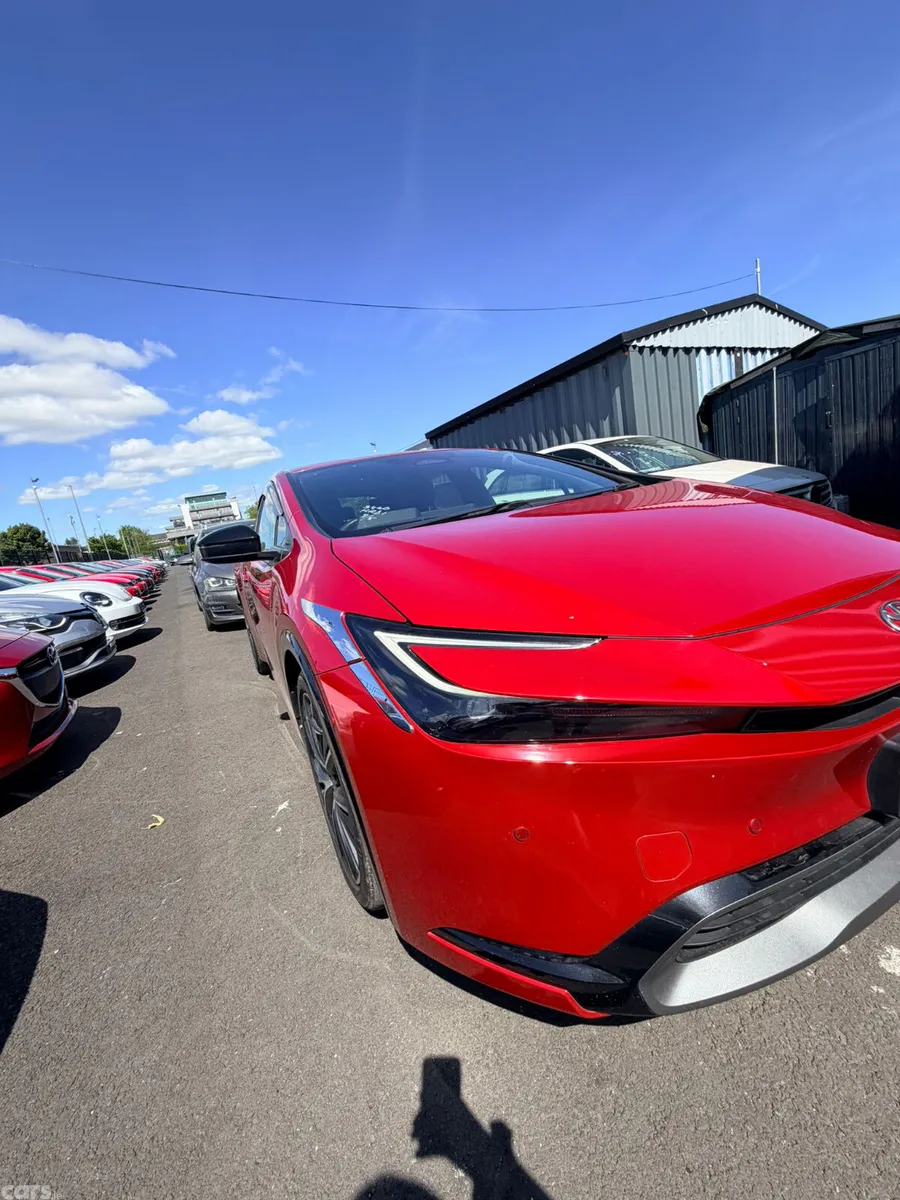 Toyota Prius Hatchback, Petrol Hybrid, 2023, Red