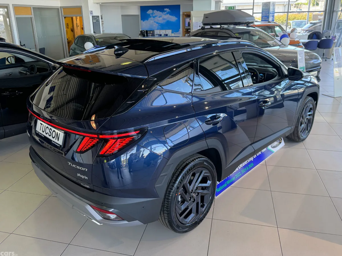 Hyundai Tucson SUV, Petrol Plug-in Hybrid, 2027, Blue