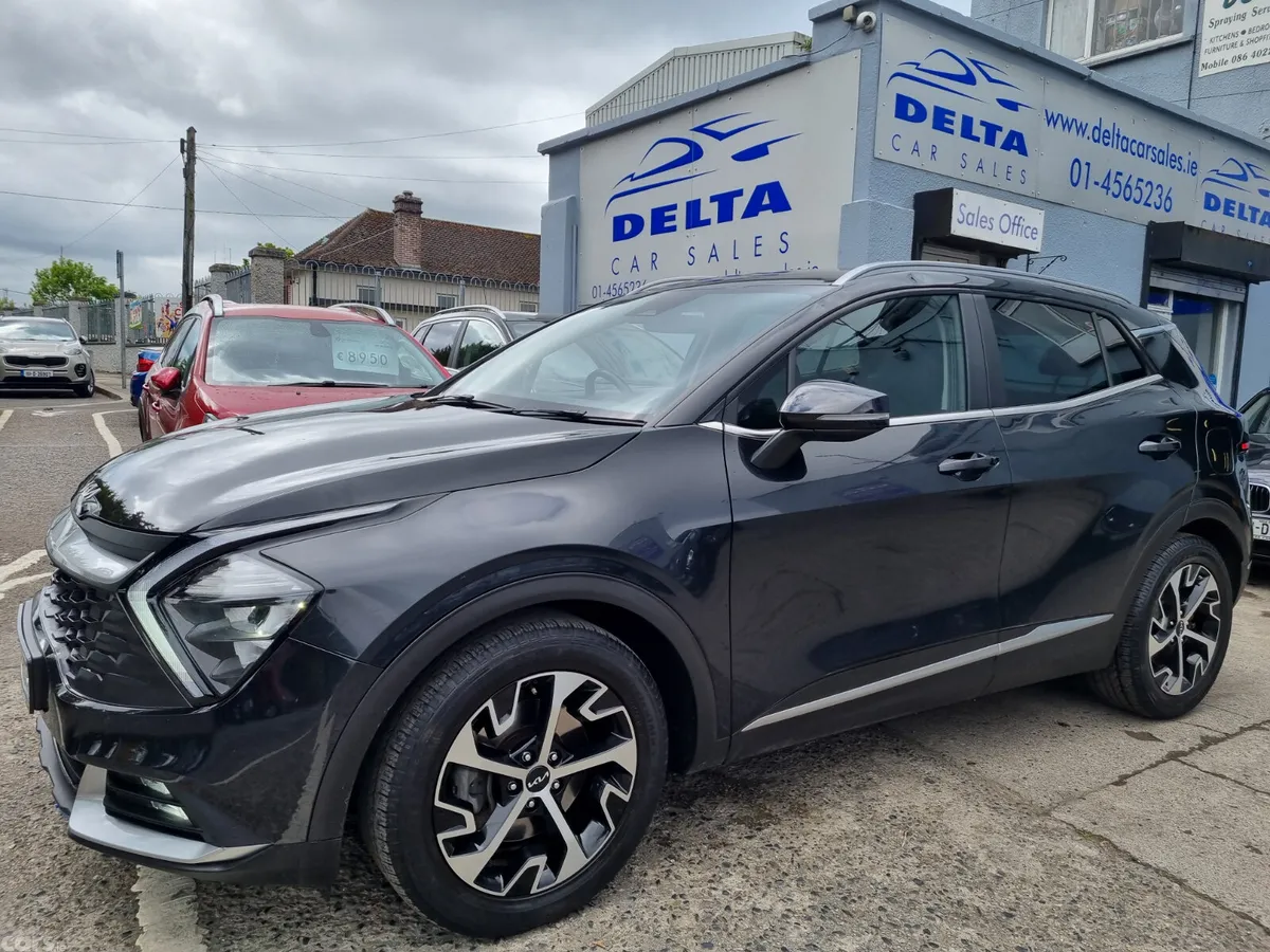 Kia Sportage SUV, Diesel Hybrid, 2023, Black