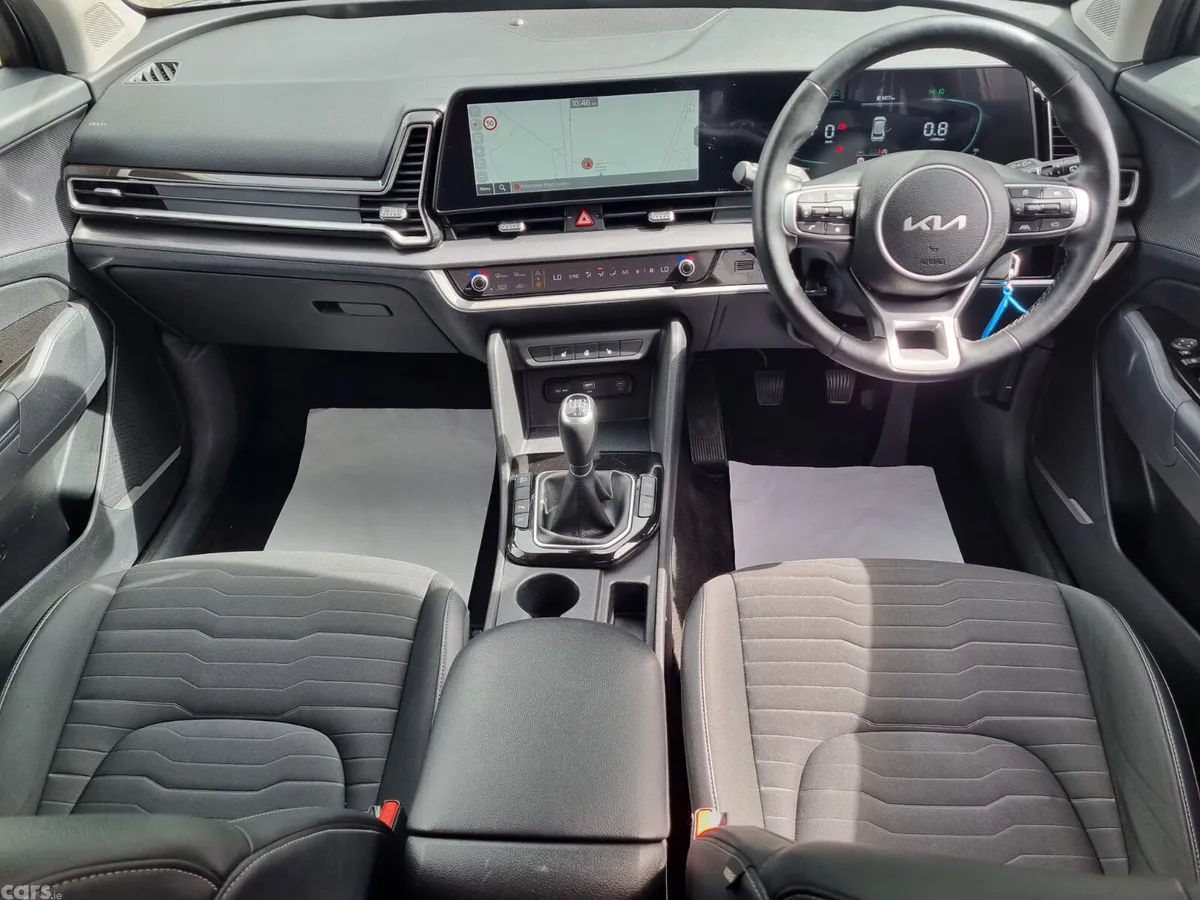 Kia Sportage SUV, Diesel Hybrid, 2023, Black