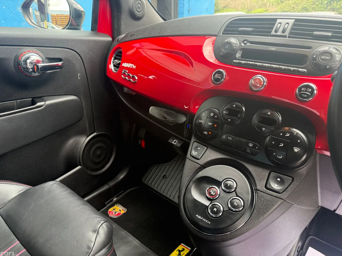 Abarth 595 Hatchback, Petrol, 2017, Red