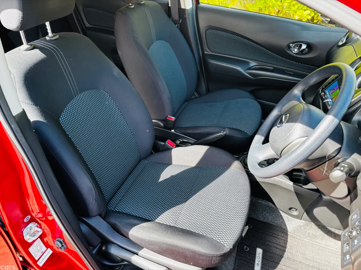 Nissan Note Hatchback, Petrol, 2014, Red