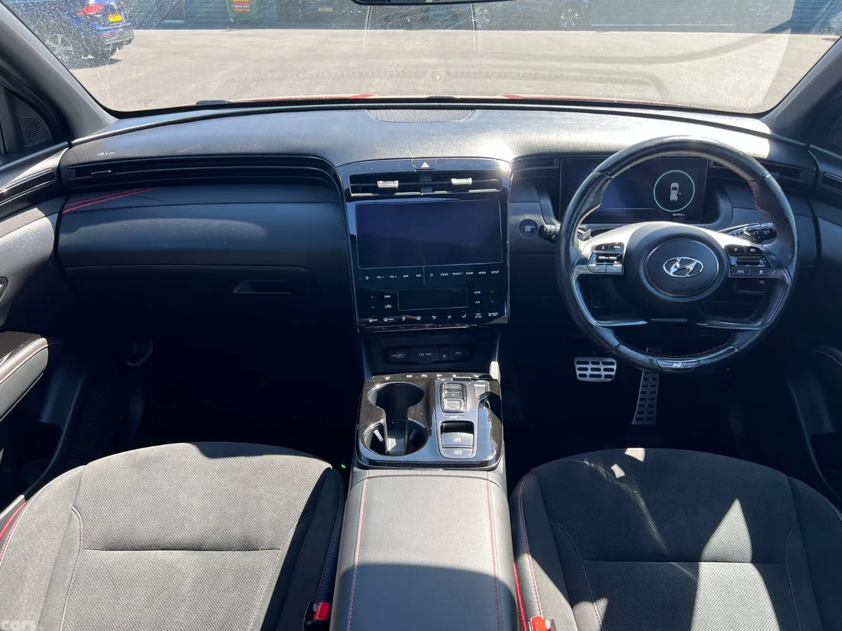 Hyundai Tucson SUV, Petrol Plug-in Hybrid, 2023, Red