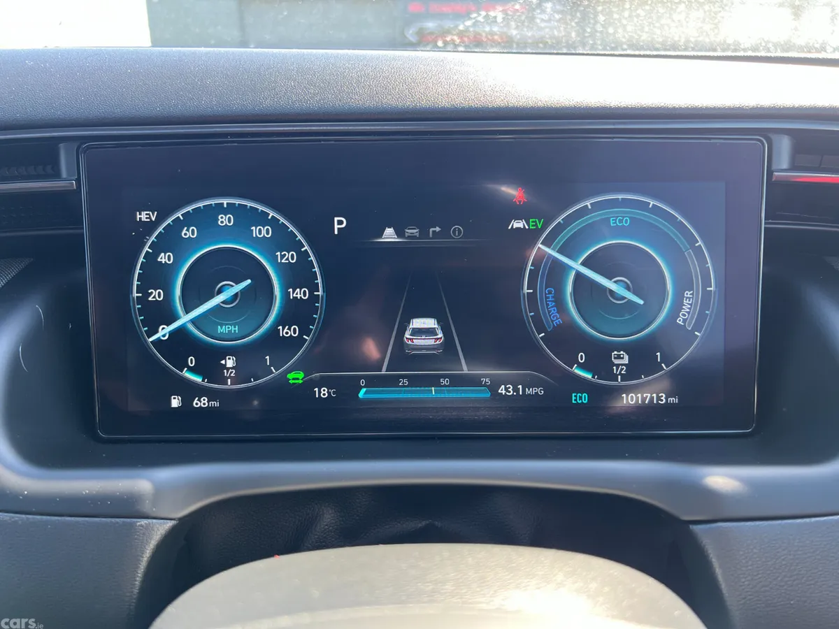 Hyundai Tucson SUV, Petrol Plug-in Hybrid, 2023, Red
