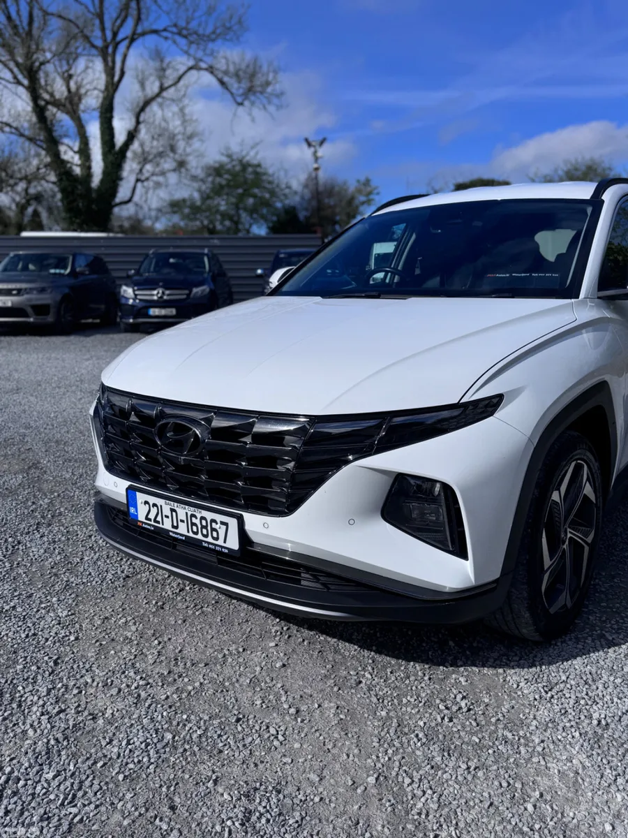 Hyundai Tucson SUV, Petrol Hybrid, 2022, White