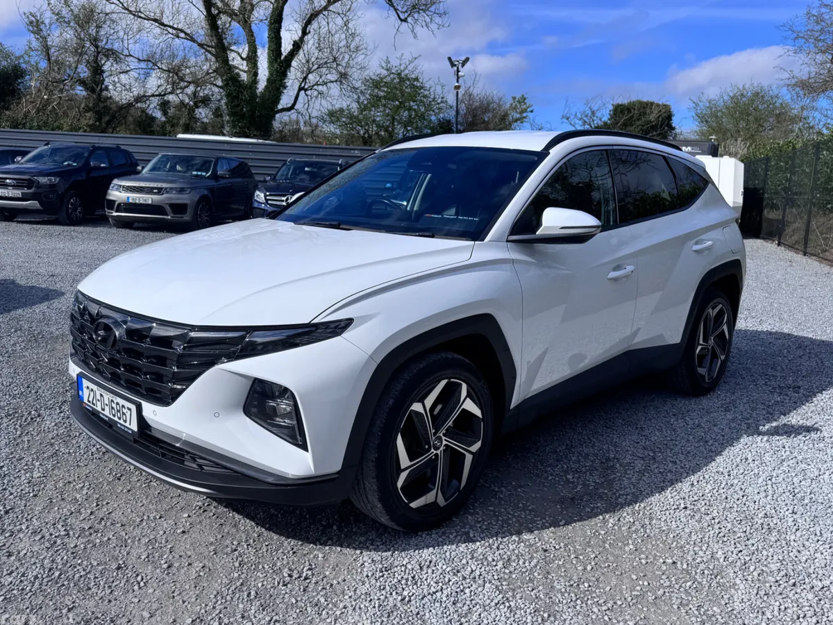Hyundai Tucson SUV, Petrol Hybrid, 2022, White