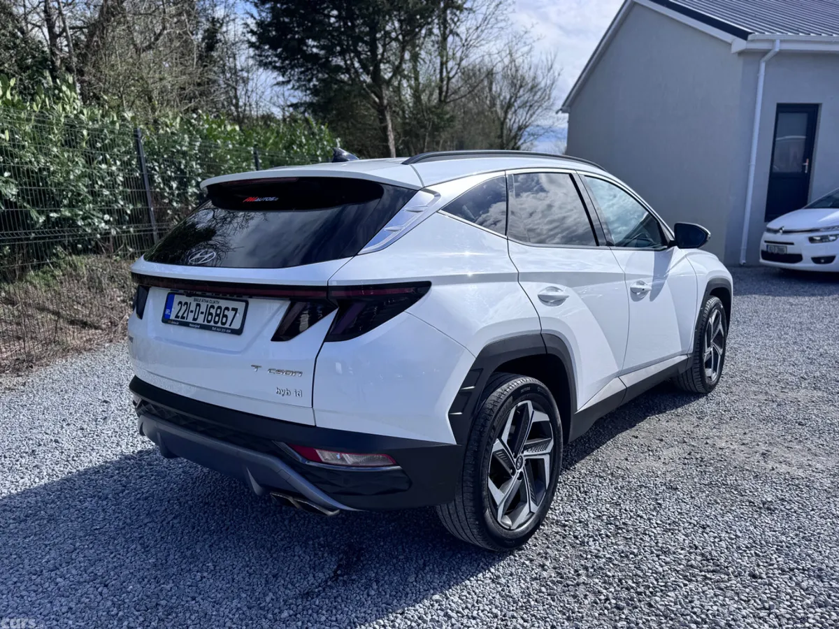 Hyundai Tucson SUV, Petrol Hybrid, 2022, White