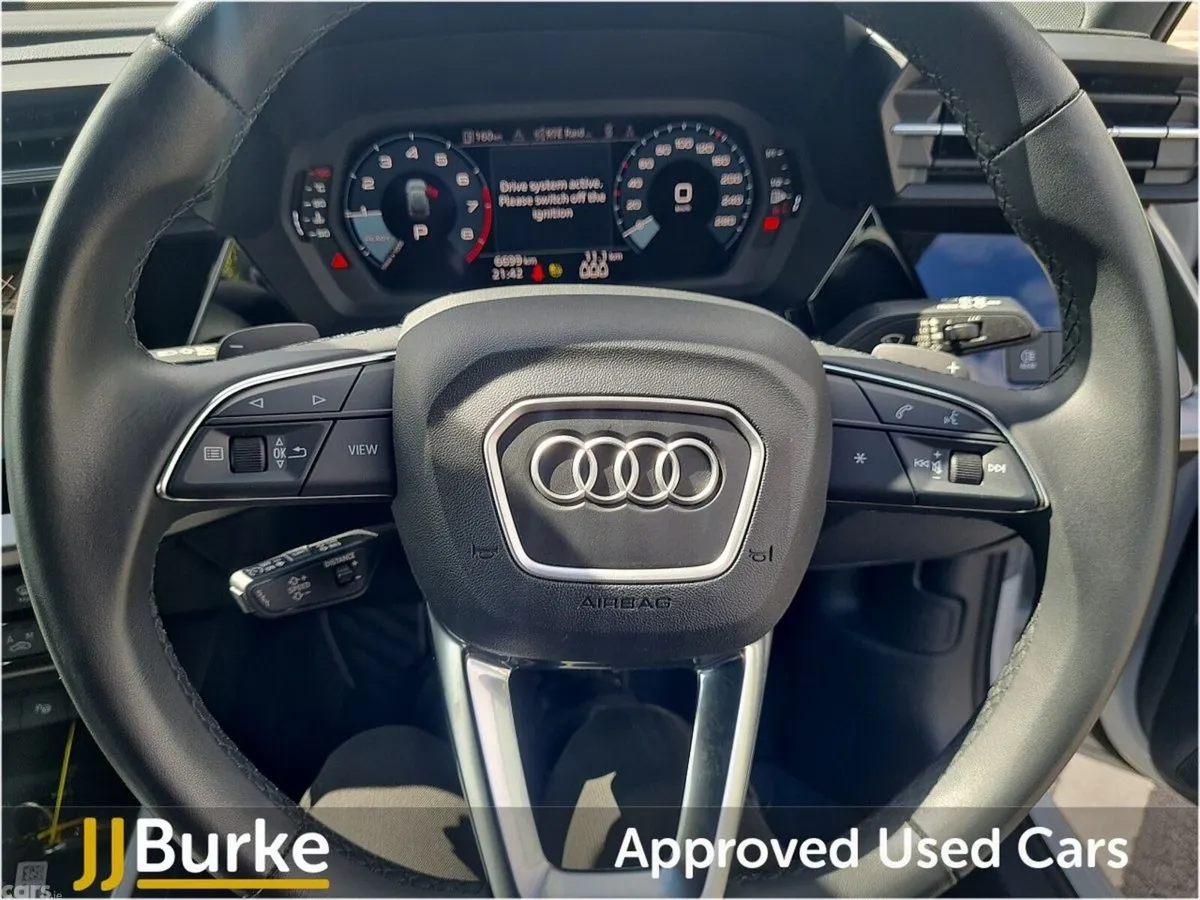 Audi A3 Saloon, Petrol Hybrid, 2023, White