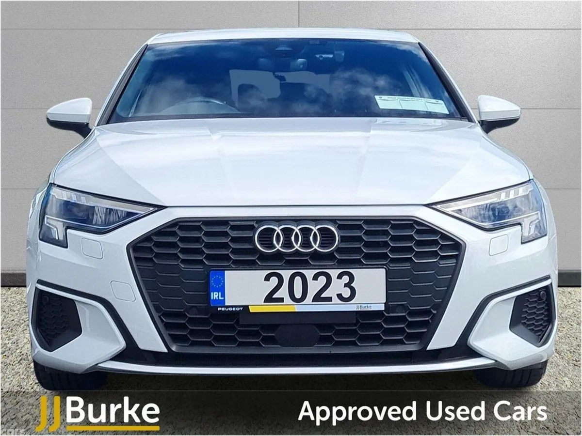 Audi A3 Saloon, Petrol Hybrid, 2023, White