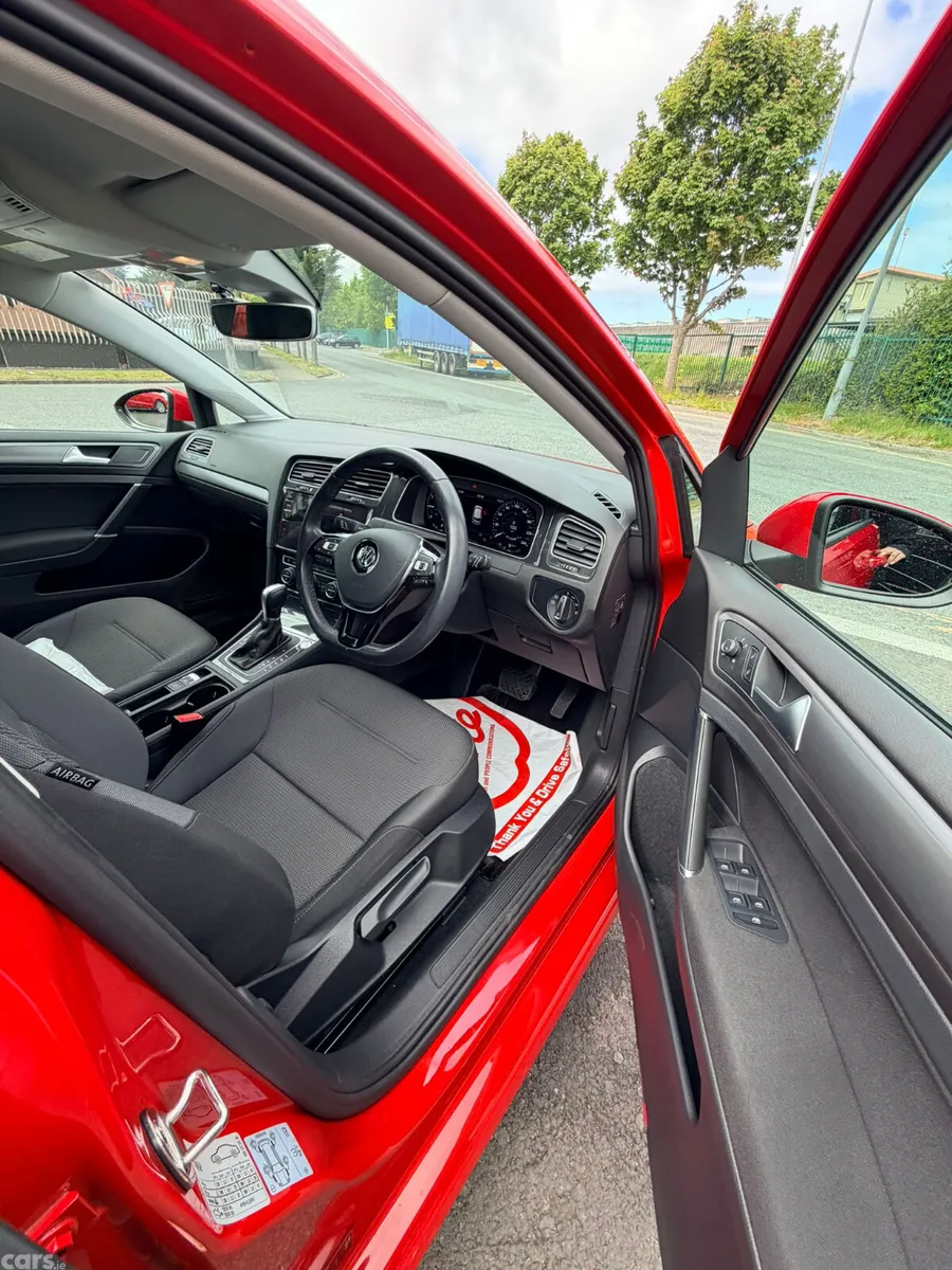 Volkswagen Golf Hatchback, Petrol, 2019, Red