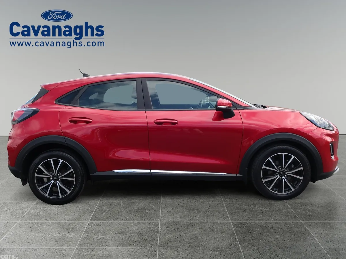 Ford Puma MPV, Petrol Hybrid, 2021, Red