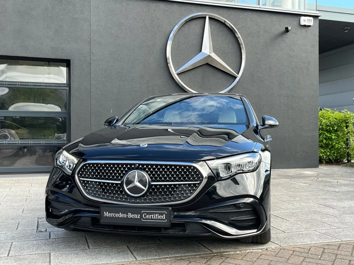 Mercedes-Benz E-Class Saloon, Diesel Plug-in Hybrid, 2025, Black