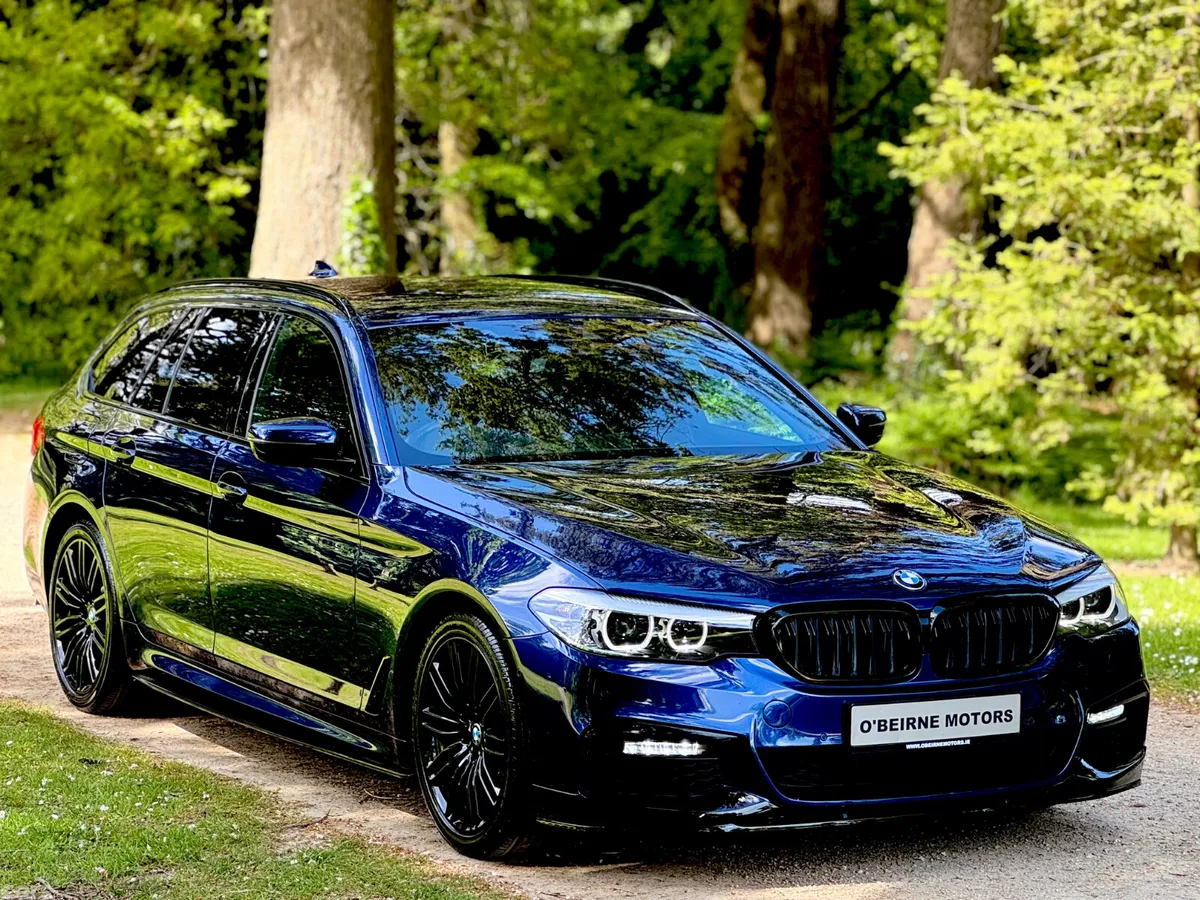 BMW 5-Series Estate, Diesel, 2019, Blue