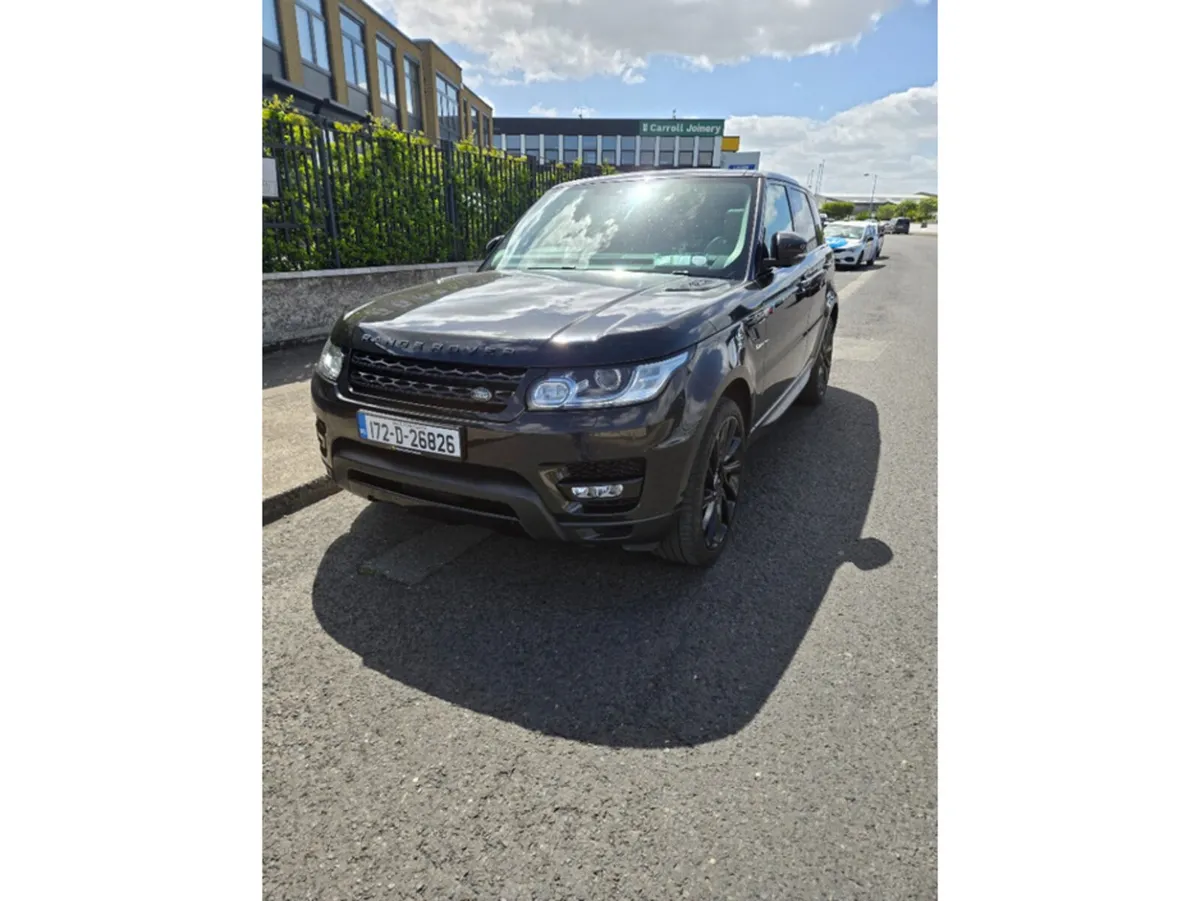 Land Rover Range Rover Sport SUV, Diesel, 2017, Black