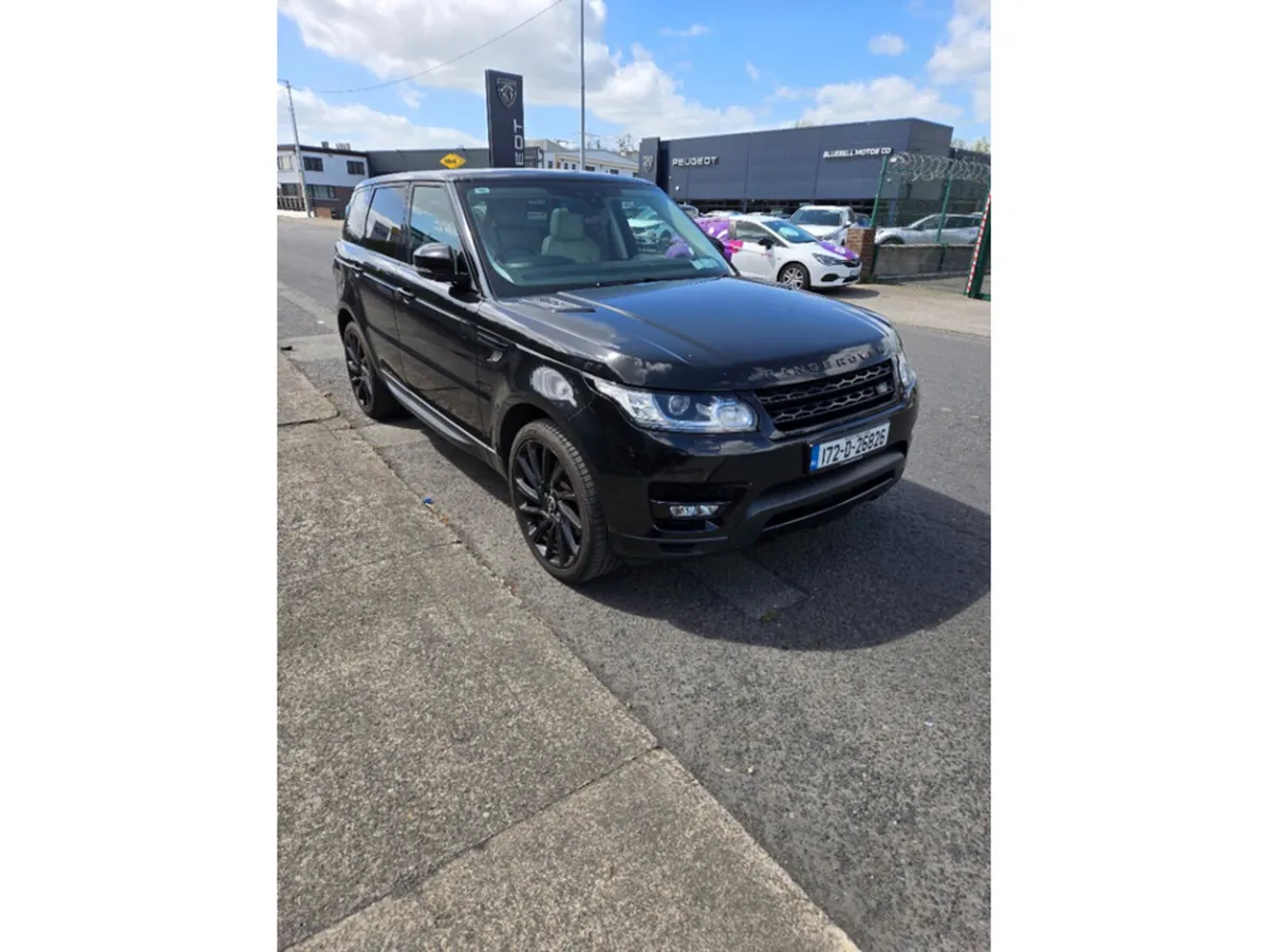 Land Rover Range Rover Sport SUV, Diesel, 2017, Black