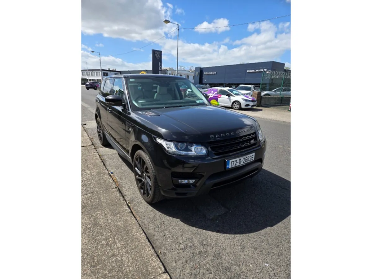 Land Rover Range Rover Sport SUV, Diesel, 2017, Black