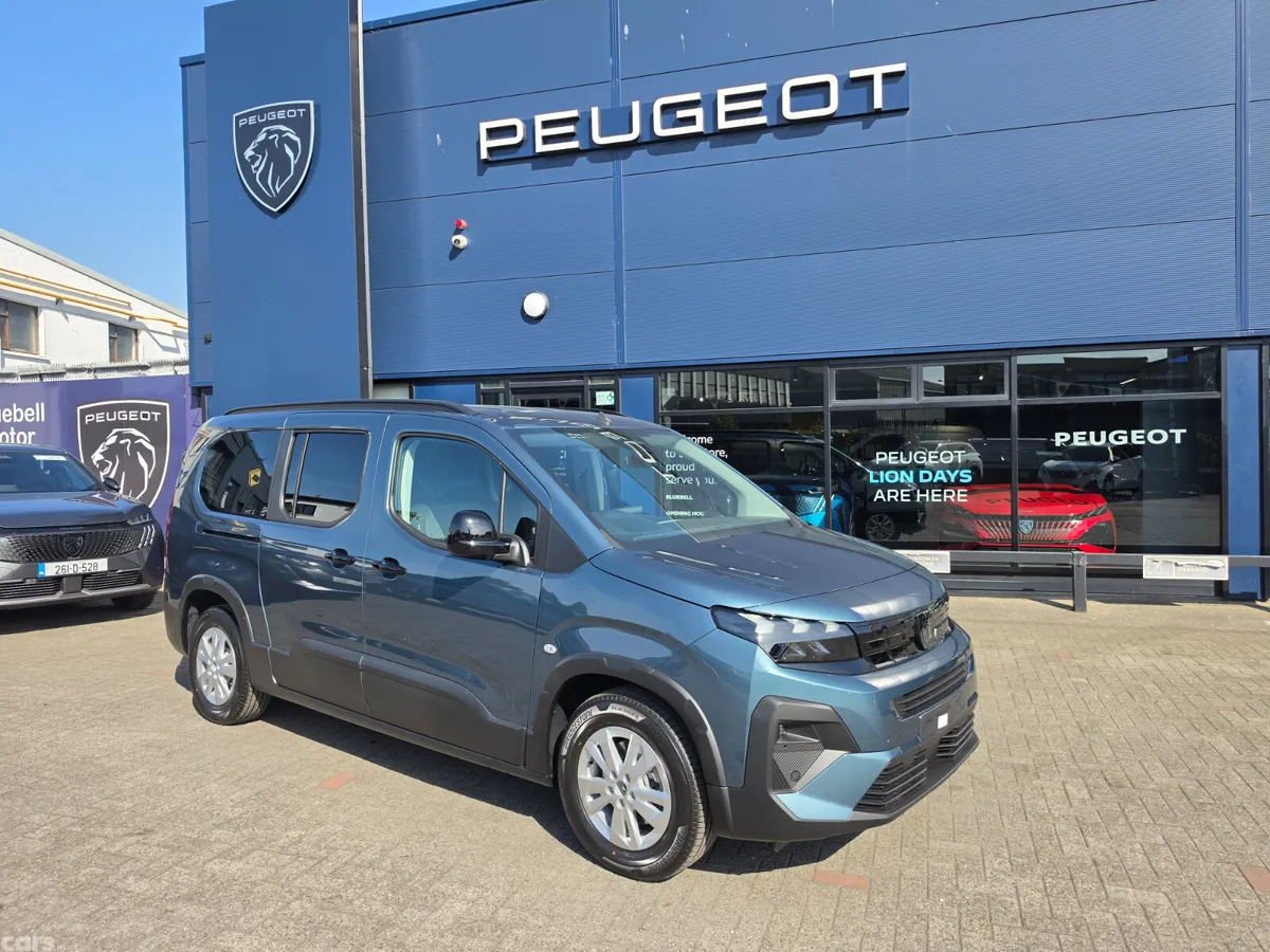 Peugeot e-Rifter MPV, Electric, 2026, Blue