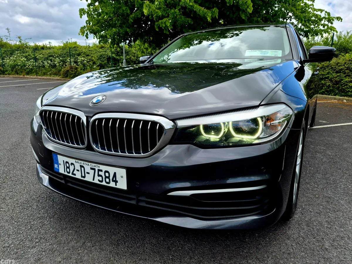 BMW 5-Series Saloon, Diesel, 2018, Grey