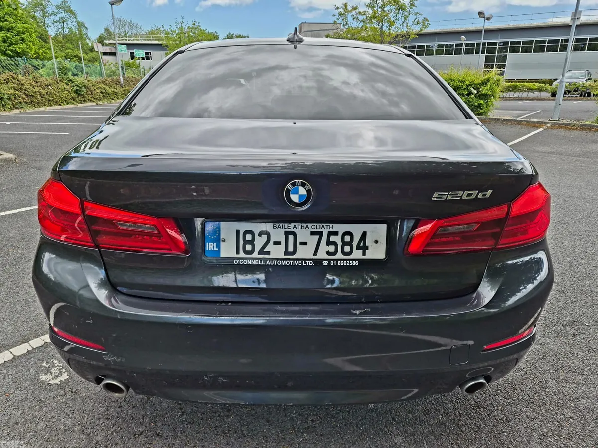 BMW 5-Series Saloon, Diesel, 2018, Grey