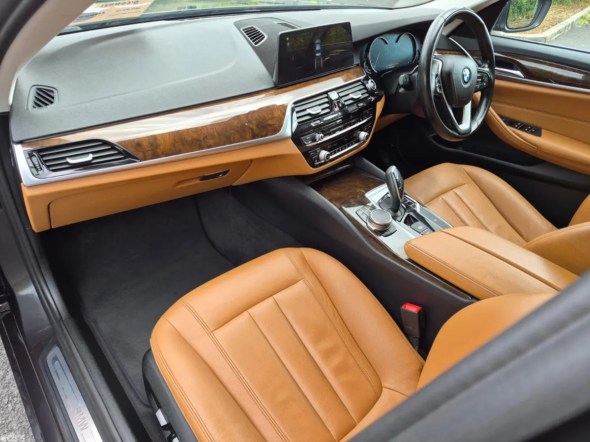 BMW 5-Series Saloon, Diesel, 2018, Grey