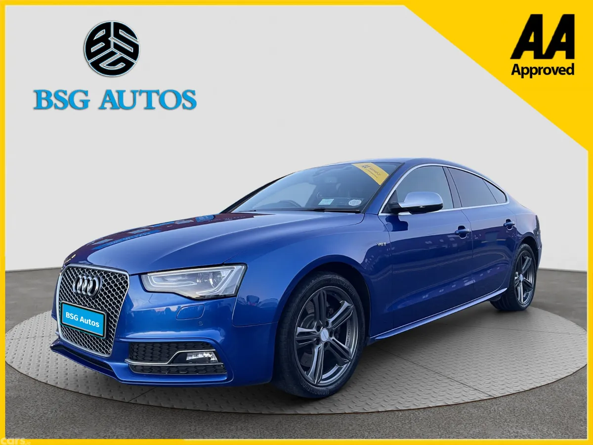 Audi S5 Saloon, Petrol, 2016, Blue