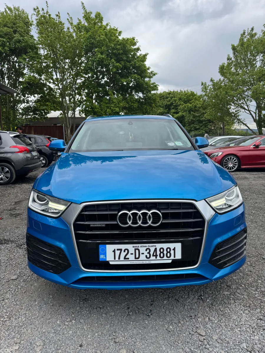 Audi Q3 SUV, Petrol, 2017, Blue