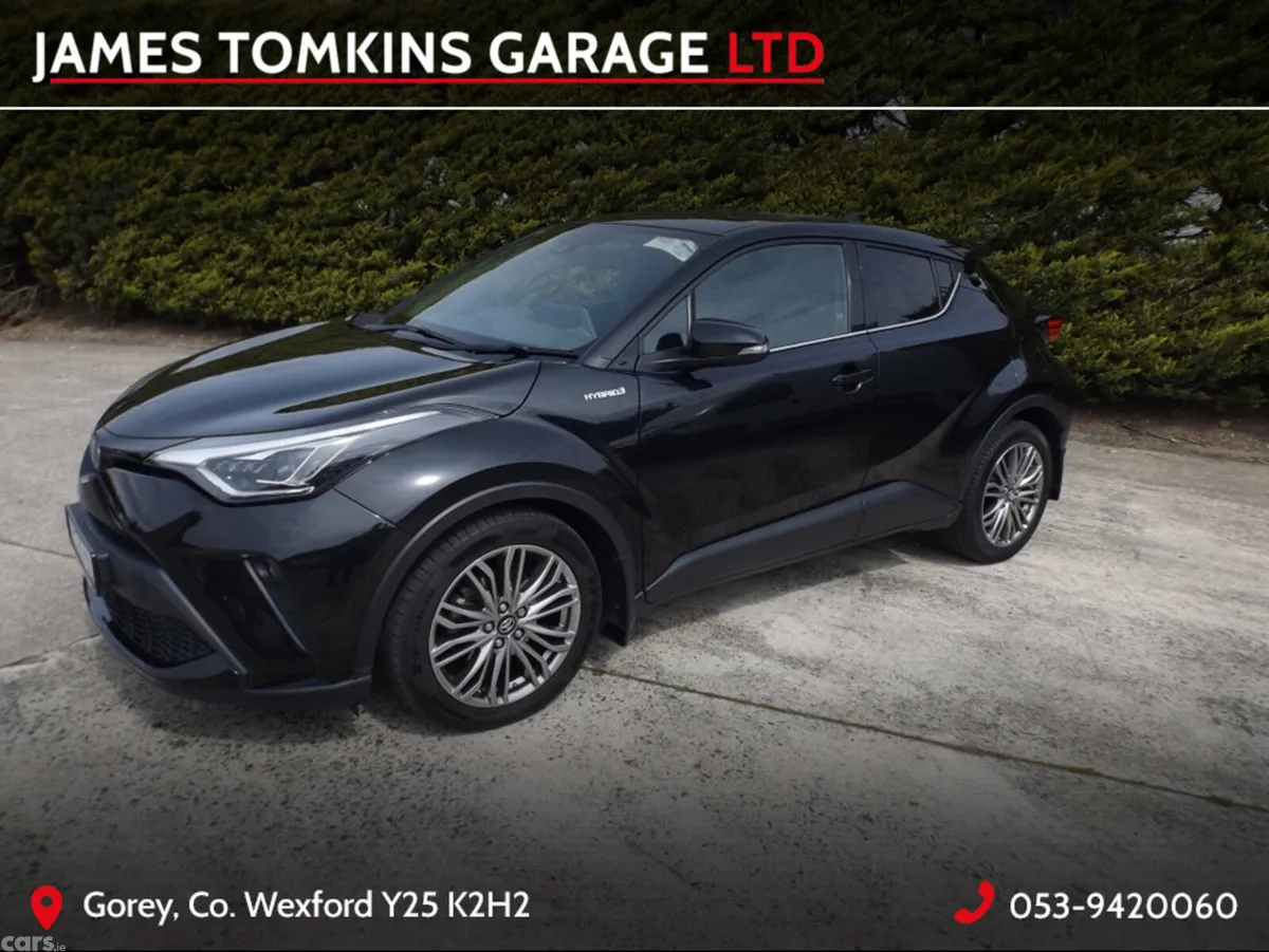 Toyota C-HR Hatchback, Petrol Hybrid, 2022, Black